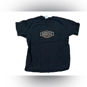 Vintage‎ Harley Davidson T-Shirt Shirt Top Hamilton Bermuda Mens Biker XL Retro